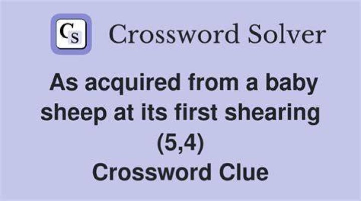 Baby’s first home Crossword Clue