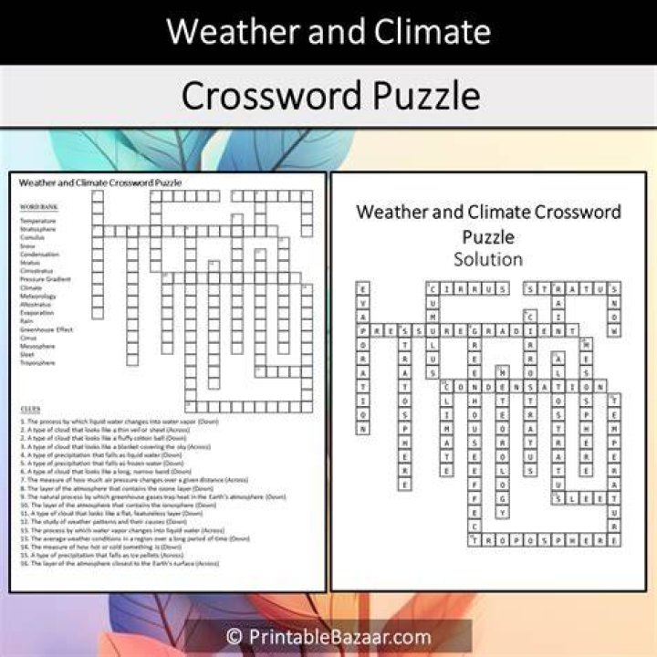 Carriers of meteorological instruments … as suggested by this puzzle’s theme? Crossword Clue