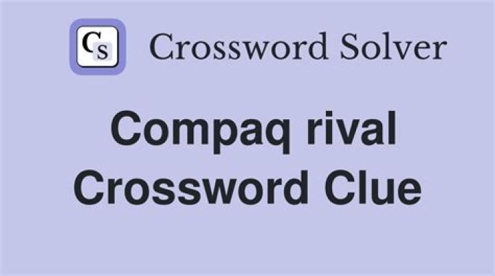 Glad rival Crossword Clue