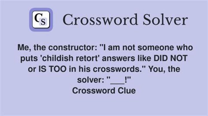 “I like what you did there” Crossword Clue