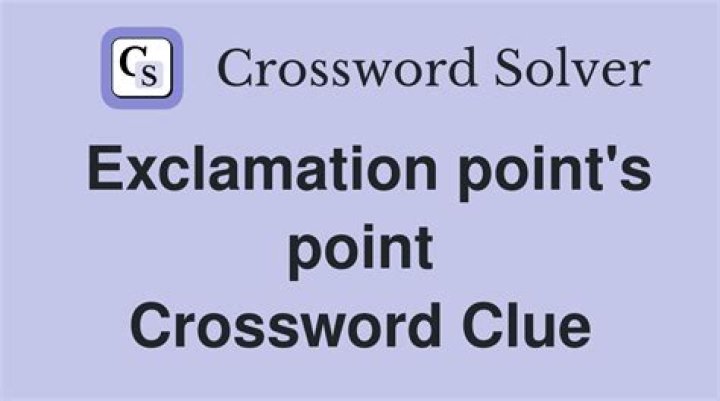 It shares a computer key with an exclamation point Crossword Clue