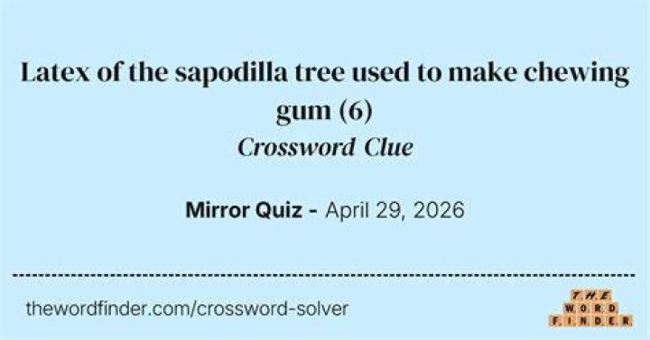 Its underside might be covered in gum Crossword Clue