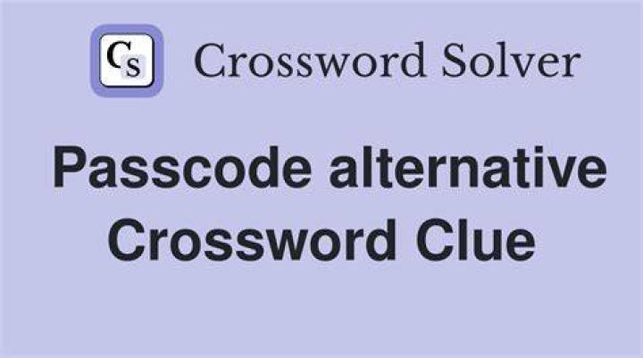Needing a passcode, maybe Crossword Clue