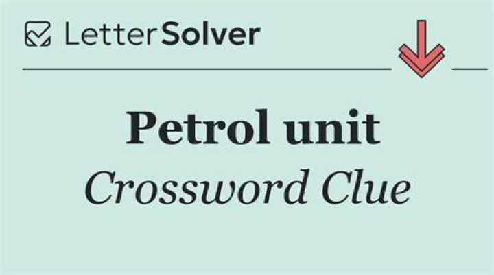 Petrol units Crossword Clue