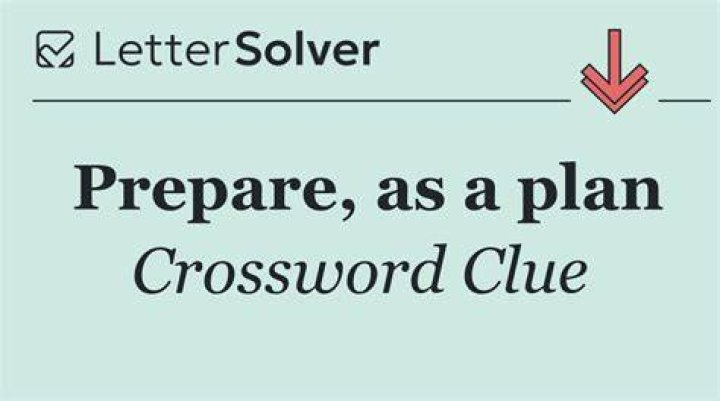 Plan Crossword Clue