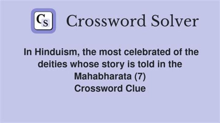 The “Mahabharata” or the “Ramayana” Crossword Clue