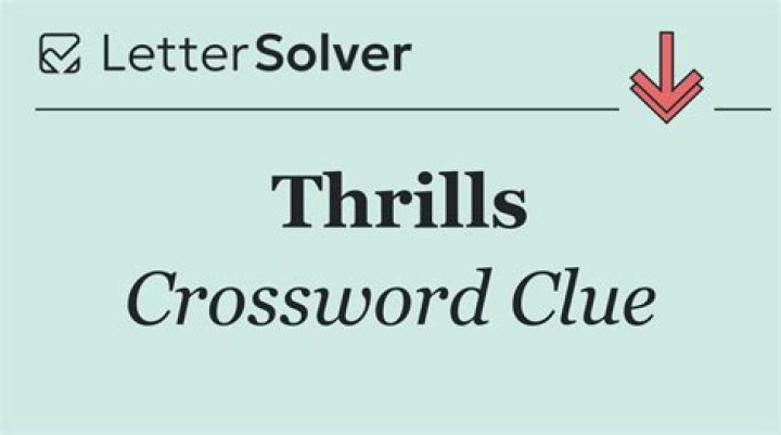 Where trills provide thrills Crossword Clue